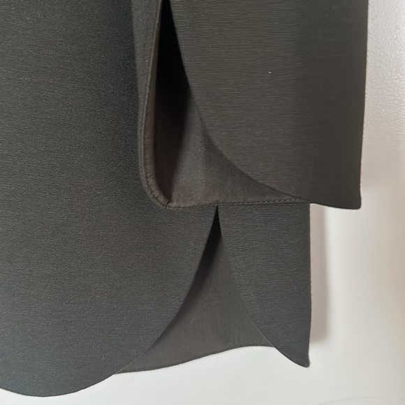 COS long sleeved pine green top - Picture 3 of 3